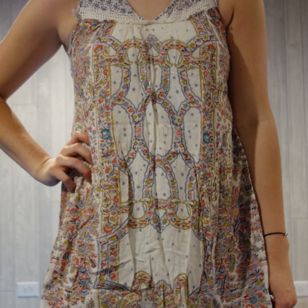 Boho flowy beach dress